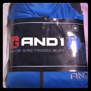 And 1 men’s 2 pc track suit small